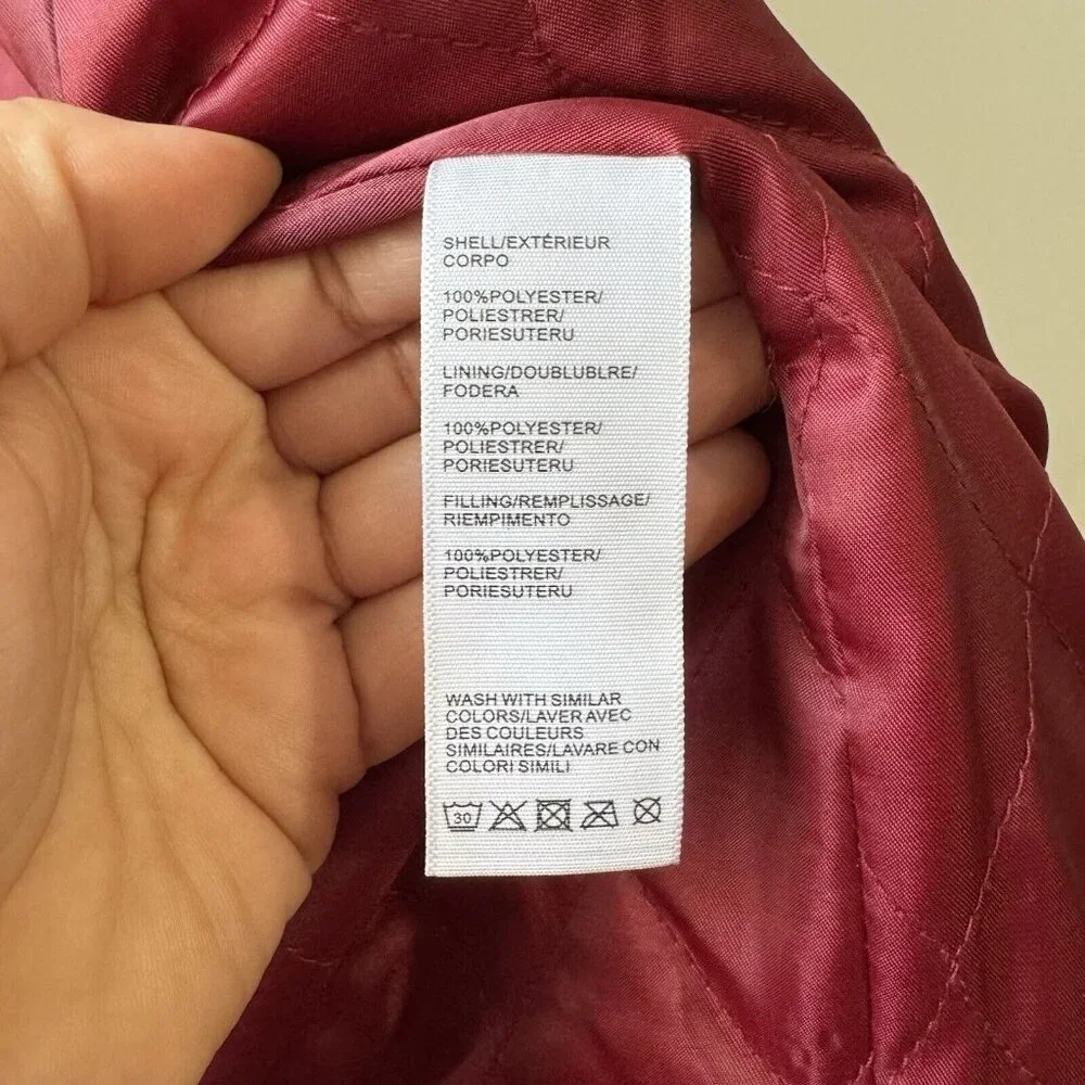 NEW Rebecca Minkoff Women’s Faux Shearling Zip Front Bomber Jacket Sz L Black - Picture 8 of 16